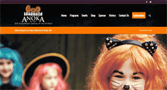 Desktop Screenshot of anokahalloween.com